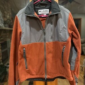 Columbia Orange and Gray Jacket